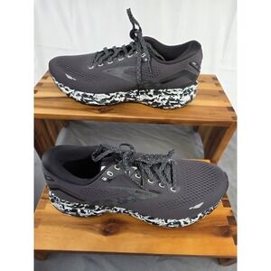 Brooks Ghost 15 Mens 9.5 M Running Shoes Ebony/Black/Oyster CAMO 110393 NIB